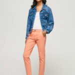 durazno pantalones chinos maura regular Pepe Jeans 06X4308 mujer