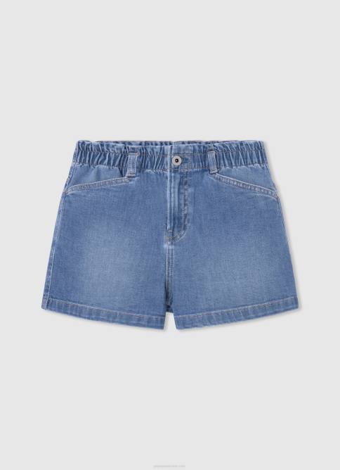 durazno shorts de mezclilla con corte culotte Pepe Jeans 06X41510 chica - Imagen 4