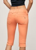 durazno shorts vaqueros capri Pepe Jeans 06X4528 mujer - Imagen 5