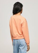 durazno suéter con logo estampado Pepe Jeans 06X4274 mujer - Imagen 4