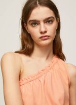 durazno top con escote asimétrico Pepe Jeans 06X4355 mujer - Imagen 3