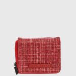 estudio rojo billetera a cuadros Pepe Jeans 06X4729 mujer