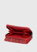 estudio rojo billetera a cuadros Pepe Jeans 06X4729 mujer - Imagen 3
