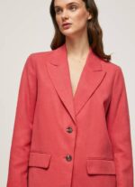 estudio rojo blazer de lino con corte holgado Pepe Jeans 06X4109 mujer - Imagen 4