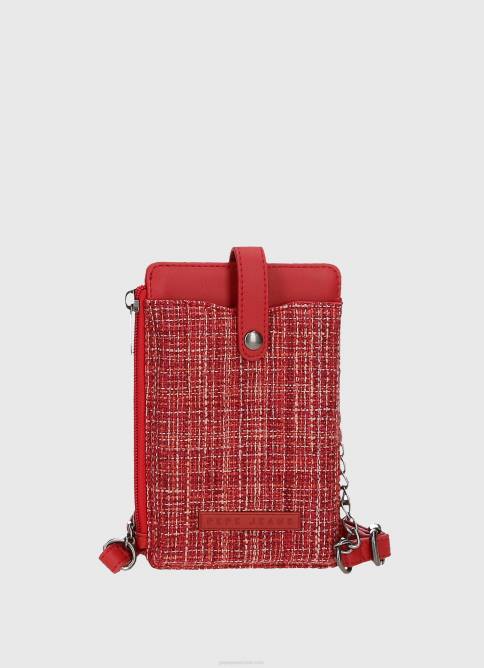estudio_rojo_bolsa_de_movil_a_cuadros_pepe_jeans_06x4728_mujer.jpg estudio rojo bolsa de móvil a cuadros Pepe Jeans 06X4728 mujer - Imagen 1