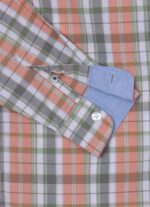 estudio rojo camisa de popelín de cuadros marrones Pepe Jeans 06X41659 chico - Imagen 3