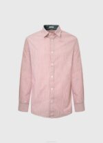 estudio rojo camisa percy de popelina con rayas de bengala Pepe Jeans 06X41074 hombres - Imagen 5