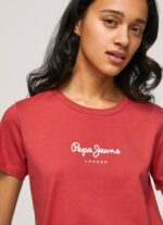 estudio rojo camiseta estampada Pepe Jeans 06X4456 mujer - Imagen 3