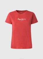 estudio rojo camiseta estampada Pepe Jeans 06X4456 mujer - Imagen 5