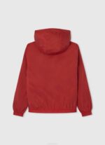 estudio rojo chaqueta cortavientos con capucha Pepe Jeans 06X41564 chico - Imagen 2