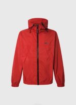 estudio rojo chaqueta cortavientos con capucha Pepe Jeans 06X4824 hombres - Imagen 5