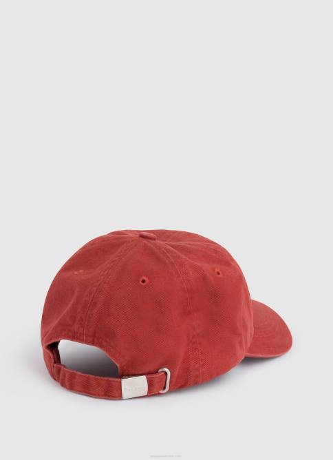 estudio rojo gorra básica con logo bordado Pepe Jeans 06X4779 mujer - Imagen 2