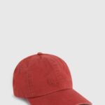 estudio rojo gorra básica con logo bordado Pepe Jeans 06X4779 mujer