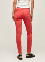 estudio rojo pantalones pitillo clásicos Pepe Jeans 06X4315 mujer - Imagen 4