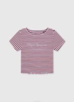 estudio rojo playera con logo brillante Pepe Jeans 06X41469 chica - Imagen 5