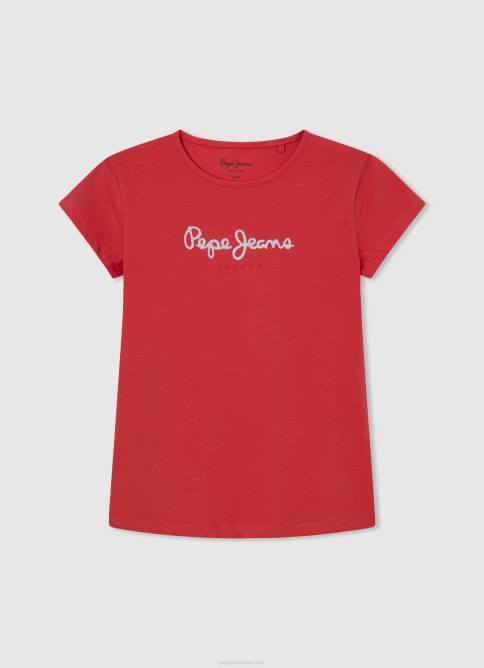 estudio_rojo_playera_con_logo_brillante_pepe_jeans_06x41469_chica.jpg estudio rojo playera con logo brillante Pepe Jeans 06X41469 chica - Imagen 1