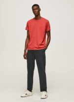 estudio rojo playera con logo estampado Pepe Jeans 06X4946 hombres - Imagen 2