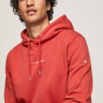 estudio rojo suéter con capucha Pepe Jeans 06X4909 hombres