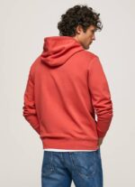 estudio rojo suéter con capucha Pepe Jeans 06X4909 hombres - Imagen 4