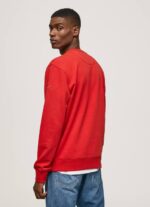 estudio rojo suéter con logo estampado Pepe Jeans 06X4890 hombres - Imagen 4