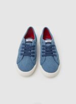 fábrica azul zapatillas vaqueras brady básicas Pepe Jeans 06X4633 mujer - Imagen 2