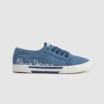 fábrica azul zapatillas vaqueras brady básicas Pepe Jeans 06X4633 mujer