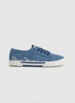 fábrica azul zapatillas vaqueras brady básicas Pepe Jeans 06X4633 mujer