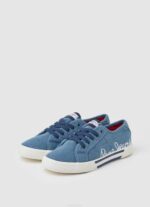 fábrica azul zapatillas vaqueras brady básicas Pepe Jeans 06X4633 mujer - Imagen 3