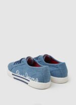fábrica azul zapatillas vaqueras brady básicas Pepe Jeans 06X4633 mujer - Imagen 4