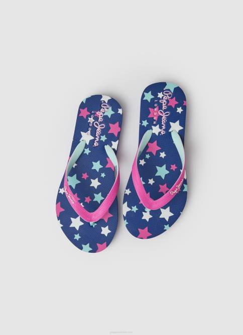 fucsia chanclas de playa Dorset Stars Pepe Jeans 06X41350 chica - Imagen 2