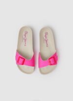 fucsia sandalias anatómicas fiesta oban Pepe Jeans 06X41344 chica - Imagen 2