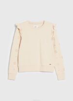 fuerte jersey de algodón con volantes Pepe Jeans 06X4284 mujer - Imagen 5