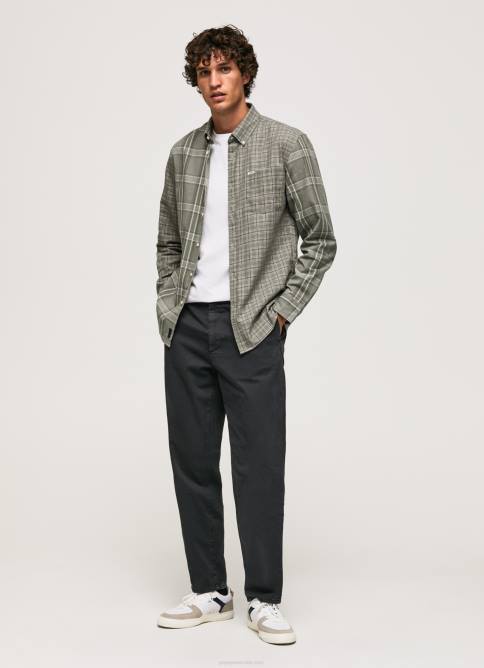 fundición camisa regular fit de cuadros mixtos Pepe Jeans 06X41038 hombres - Imagen 2