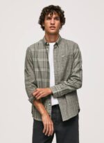 fundición camisa regular fit de cuadros mixtos Pepe Jeans 06X41038 hombres