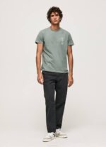 fundición camiseta de algodón lavado y teñido Pepe Jeans 06X4925 hombres - Imagen 2