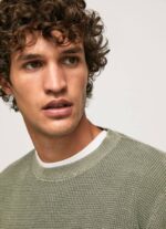 fundición jersey de punto gofrado Pepe Jeans 06X4853 hombres - Imagen 4