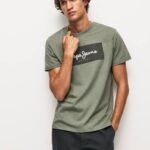 fundición playera con logo bordado Pepe Jeans 06X4914 hombres