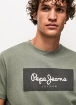 fundición playera con logo bordado Pepe Jeans 06X4914 hombres - Imagen 3