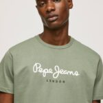 fundición playera con logo estampado Pepe Jeans 06X4920 hombres