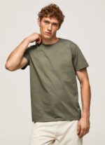 fundición playera con logo estampado Pepe Jeans 06X4949 hombres