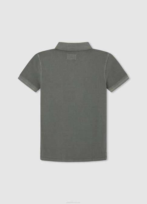 fundición polo de piqué con logo bordado Pepe Jeans 06X41663 chico - Imagen 2
