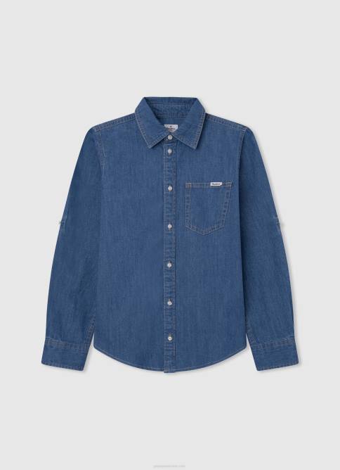 fundición polo de piqué con logo bordado Pepe Jeans 06X41663 chico - Imagen 5