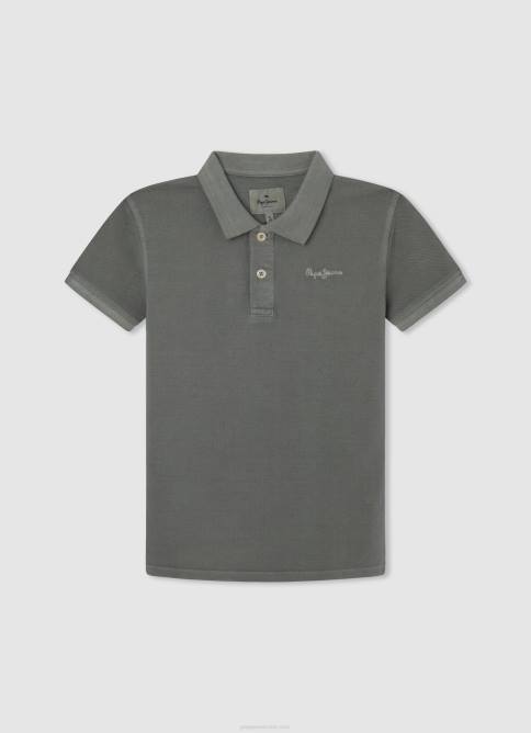 fundición polo de piqué con logo bordado Pepe Jeans 06X41663 chico - Imagen 1