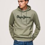 fundición sudadera con capucha de algodón Pepe Jeans 06X4878 hombres