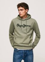 fundición sudadera con capucha de algodón Pepe Jeans 06X4878 hombres