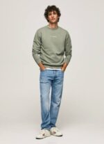 fundición sudadera con logo estampado Pepe Jeans 06X4908 hombres - Imagen 2