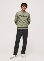 fundición suéter con logo bordado Pepe Jeans 06X4874 hombres - Imagen 2