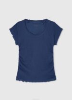 gris marga camiseta con estampado de amor Pepe Jeans 06X41445 chica - Imagen 4