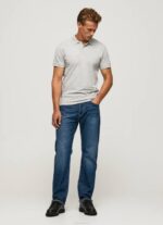gris marga camiseta con logo Pepe Jeans 06X41084 hombres - Imagen 2