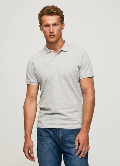 gris_marga_camiseta_con_logo_pepe_jeans_06x41084_hombres.jpg gris marga camiseta con logo Pepe Jeans 06X41084 hombres - Imagen 1